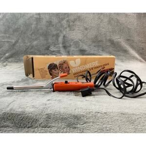 Windmere Skinni-Mini 3/8" Micro-Mini Curling Iron Vintage 1980s Works w/ Box